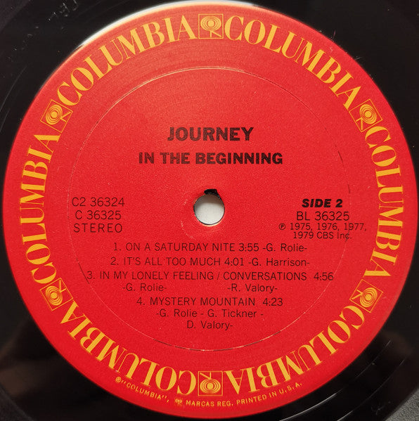 In The Beginning 1975-1977 - Journey