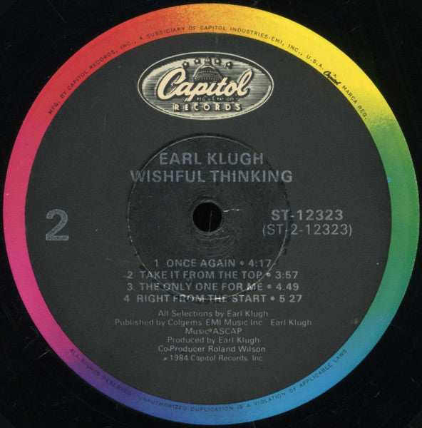 Wishful Thinking - Klugh, Earl