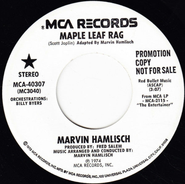 Maple Leaf Rag / Mexican Dreams - Hamlisch, Marvin