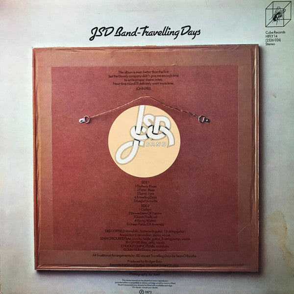 Travelling Days - J.S.D. Band