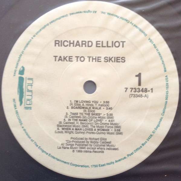 Take To The Skies - Elliot, Richard