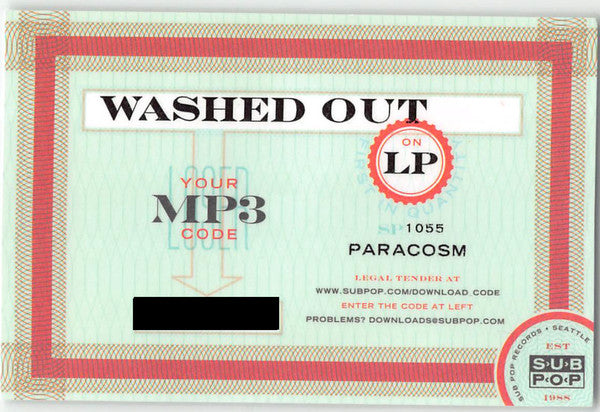 Paracosm (Mpdl) - Washed Out
