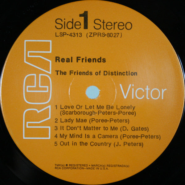 Real Friends - Friends Of Distinction, The