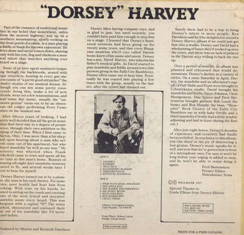 Dorsey Harvey - Harvey, Dorsey