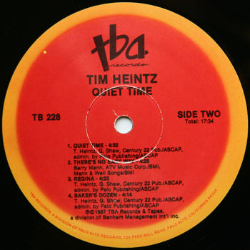 Quiet Time - Heintz, Tim