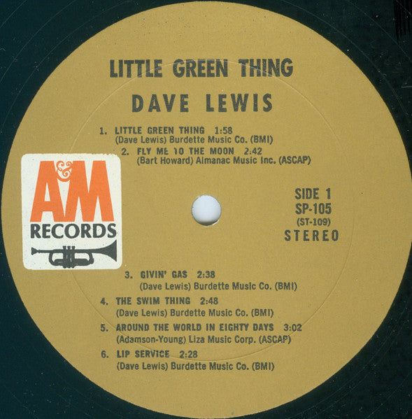 Little Green Thing - Lewis, Dave