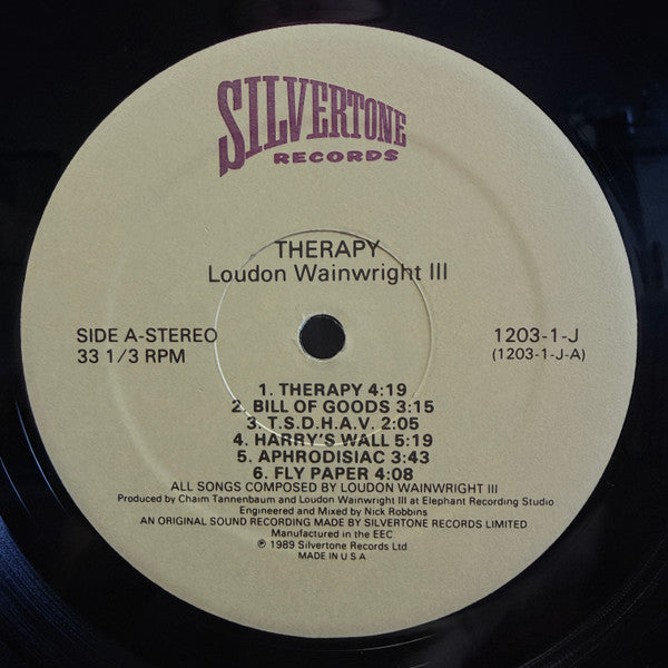 Therapy - Wainwright, Loudon  III