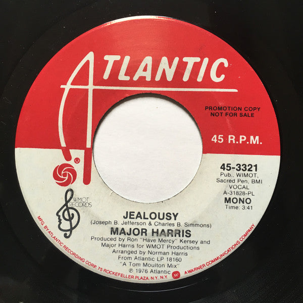 Jealousy  - Major Harris