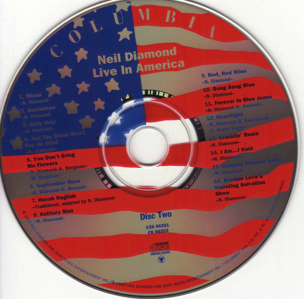 Live In America - In The Round Tour (1991-1993) - Diamond, Neil