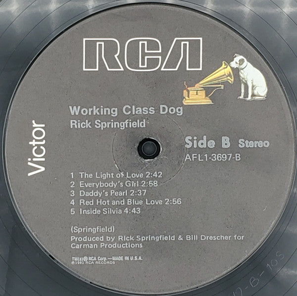 Working Class Dog - Springfield, Rick