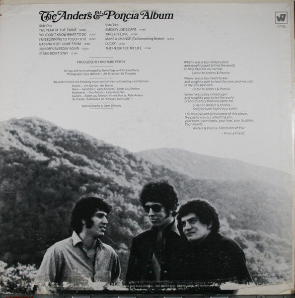 The Anders & Poncia Album - Anders & Poncia