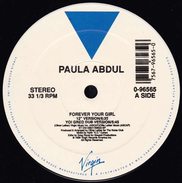 Forever Your Girl - Abdul, Paula