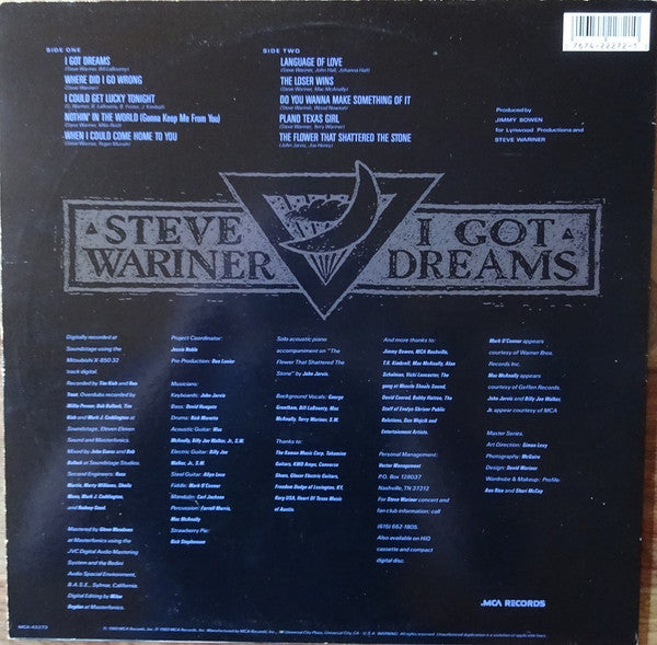 I Got Dreams - Wariner, Steve
