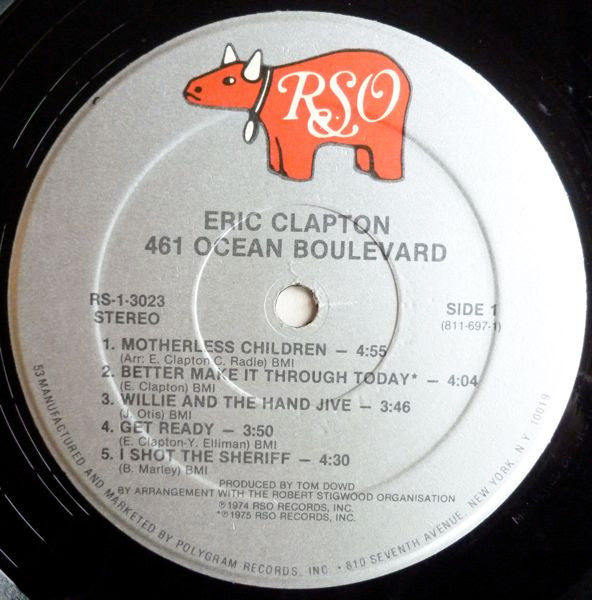 461 Ocean Boulevard - Clapton, Eric