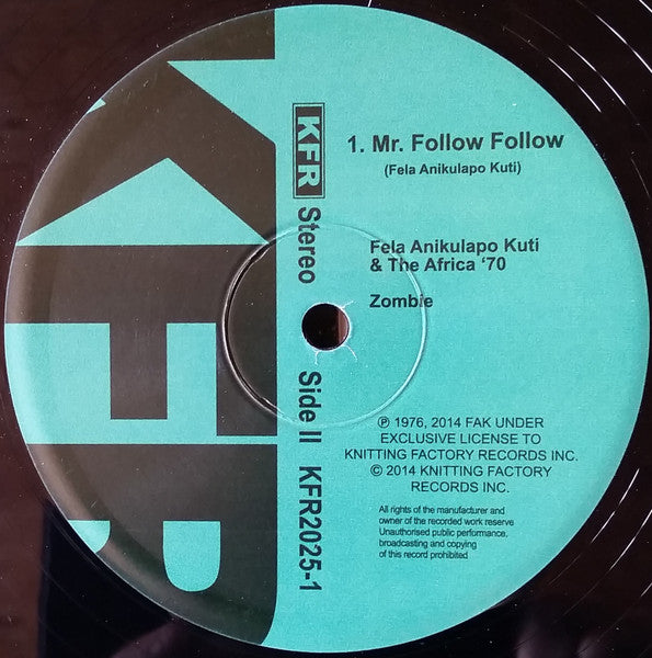 Zombie [180 Gram] - Fela Kuti