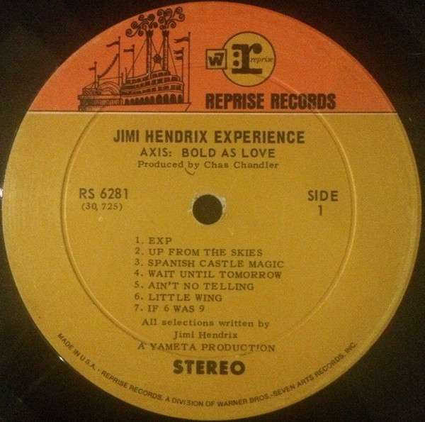 Axis: Bold As Love - Hendrix, Jimi Experience
