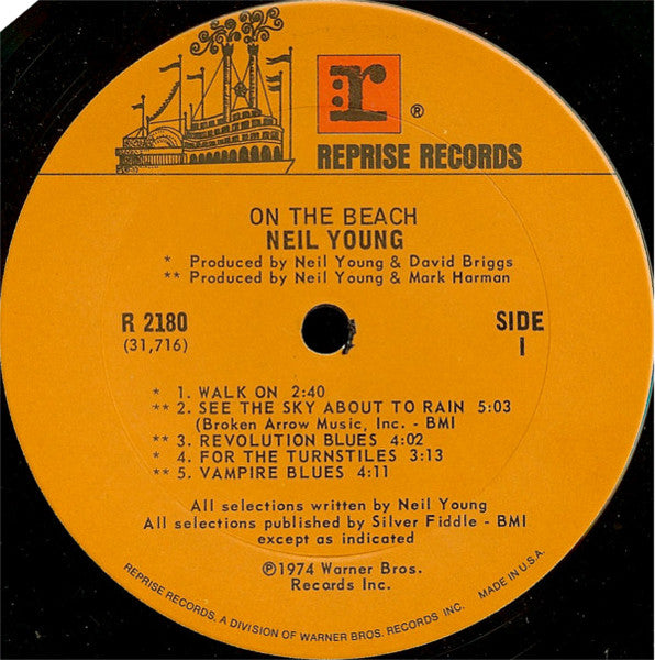 On The Beach - Young, Neil