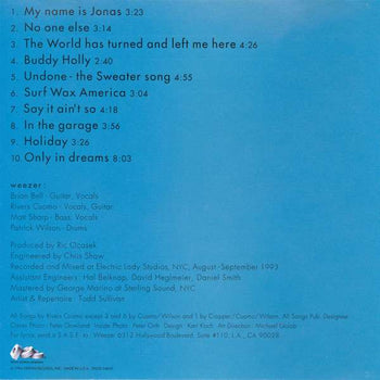 Weezer - Weezer [CD]