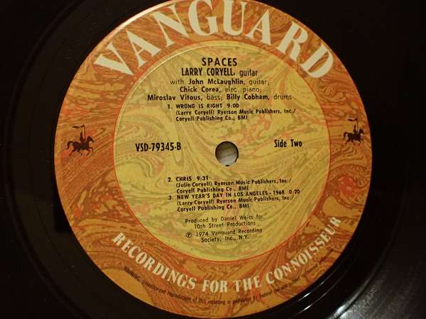Spaces - Coryell, Larry