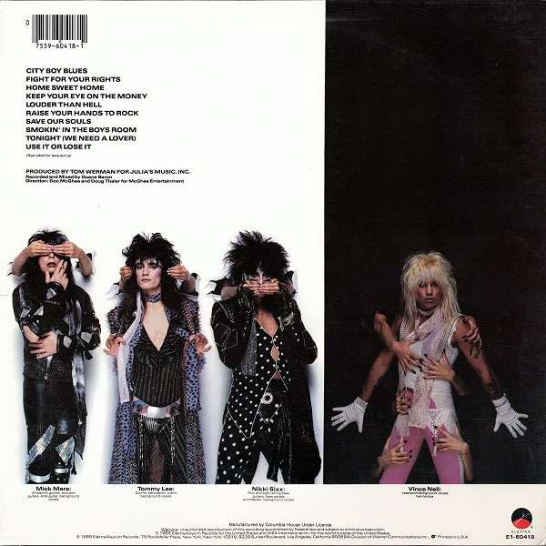 Theatre Of Pain - Motley Crue