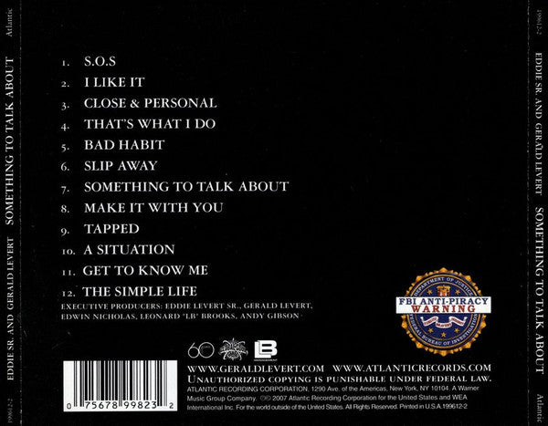 Something To Talk About - Levert Sr., Eddie & Gerald Levert