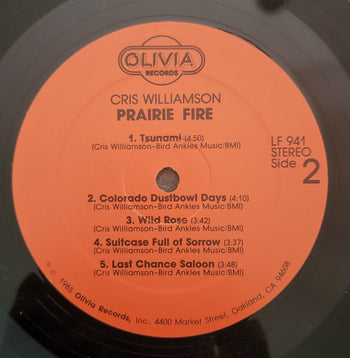Prairie Fire - Williamson, Cris