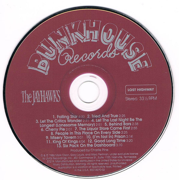 The Jayhawks (Aka The Bunkhouse Album - Jayhawks, The