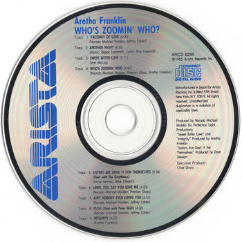 Who's Zoomin Who? - Franklin, Aretha