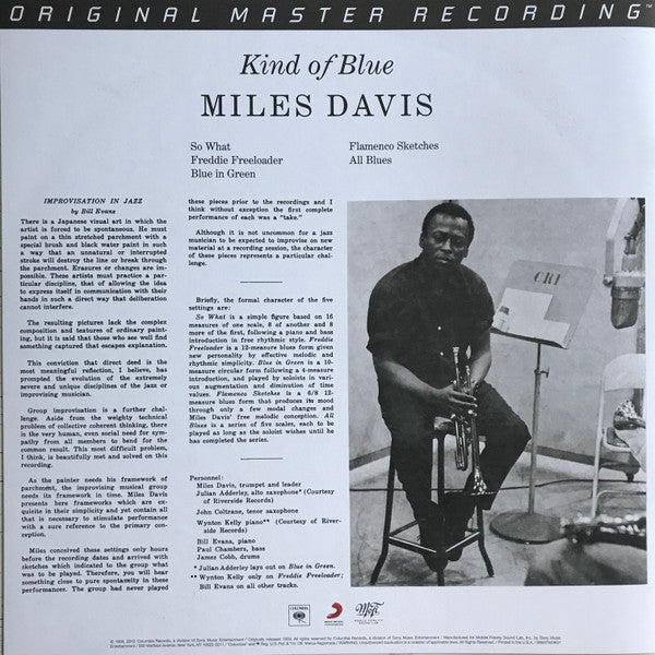 Kind Of Blue [Limited Edition] [180 Gram] - Davis Miles