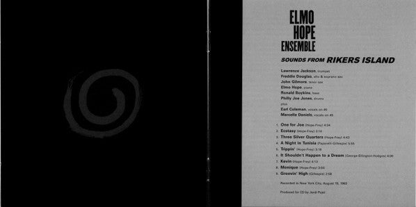 Sounds From Rikers Island - Elmo Hope Ensemble