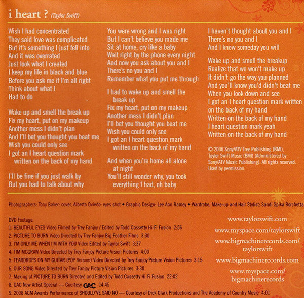 Beautiful Eyes - Taylor Swift