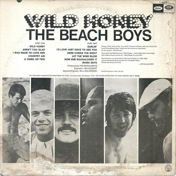 Wild Honey - The Beach Boys