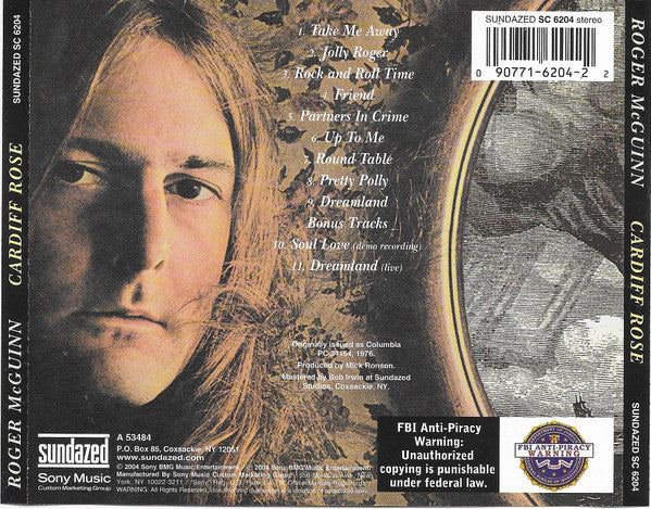 Cardiff Rose - Mcguinn, Roger
