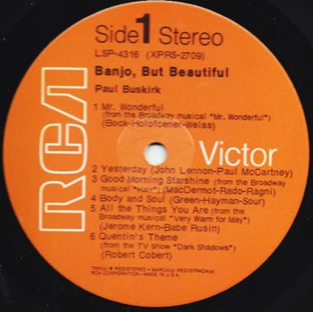 Banjo, But Beautiful - Buskirk, Paul