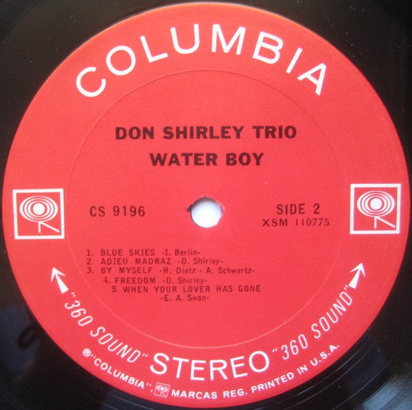 Water Boy - Shirley, Don