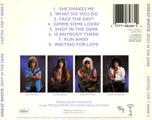 Shot In The Dark - Great White