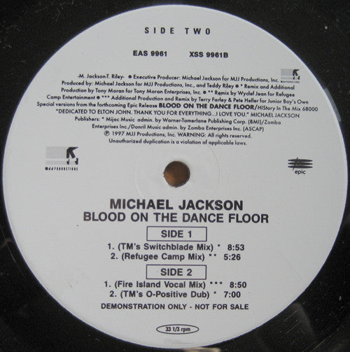 Blood On The Dance Floor - Jackson, Michael