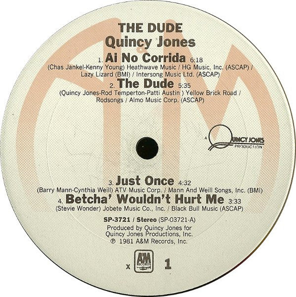 The Dude - Jones, Quincy