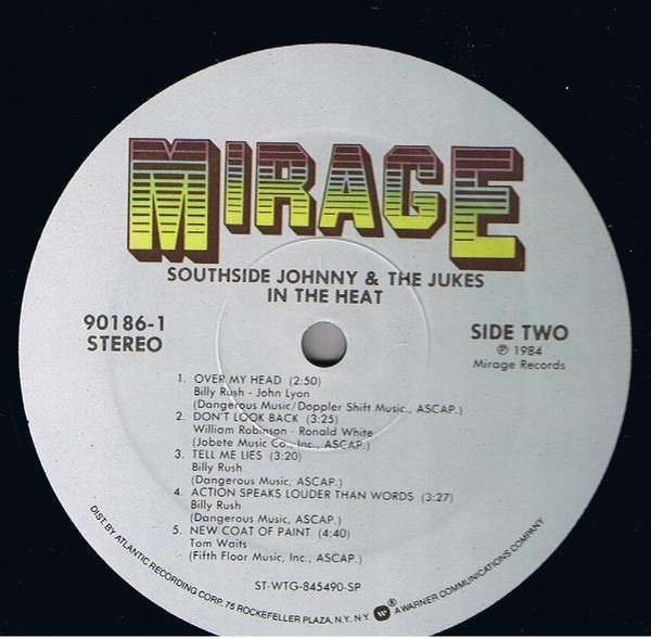 In The Heat - Southside Johnny & The Jukes