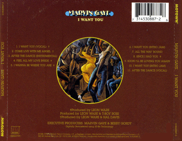 I Want You - Gaye, Marvin