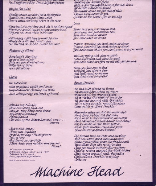 Machine Head - Deep Purple