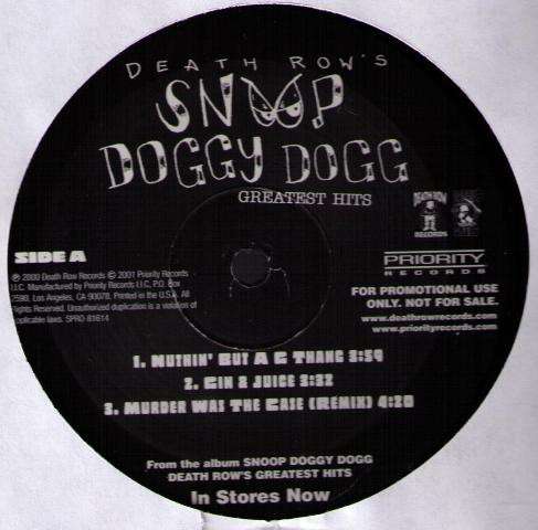 Greatest Hits - DJ Sampler - Ice Cube / Snoop Dogg