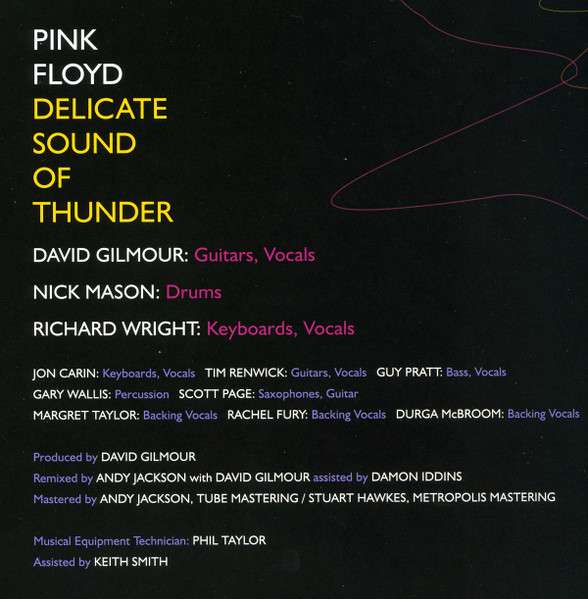 Delicate Sound Of Thunder: Remastered [3LP] - Pink Floyd