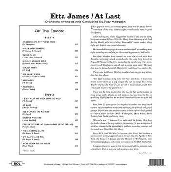At Last! - James, Etta