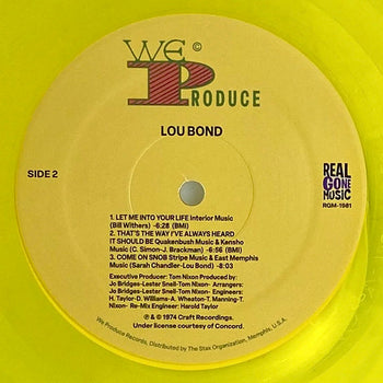 Lou Bond - Bond, Lou