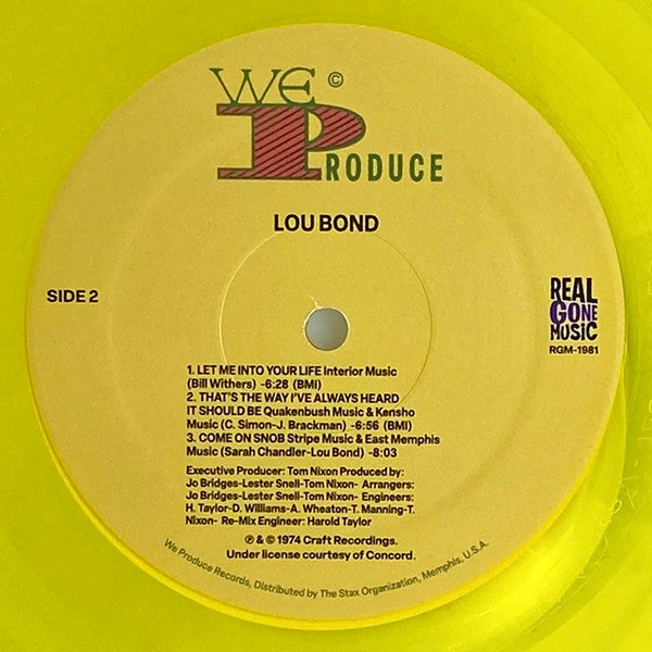 Lou Bond - Bond, Lou