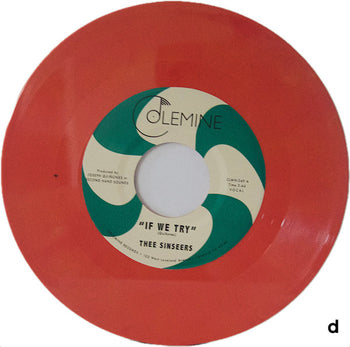 If We Try / Give It Up You Fool - Thee Sinseers