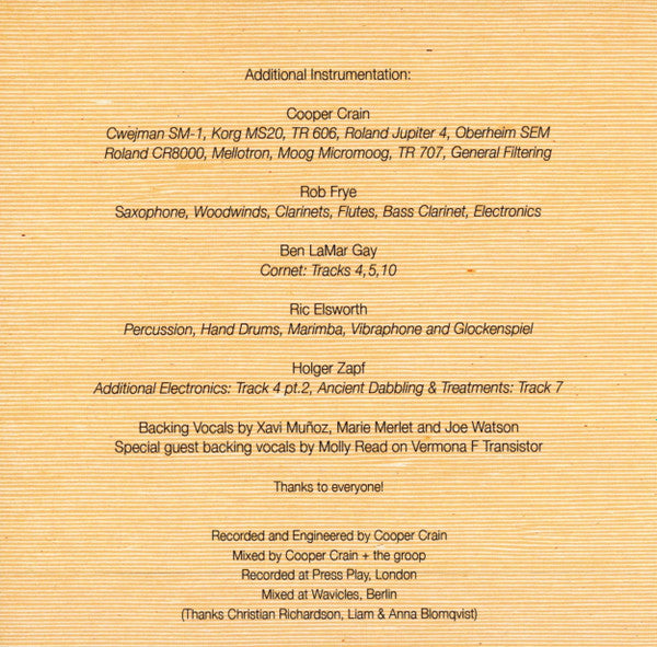 Instant Holograms On Metal Film - Stereolab