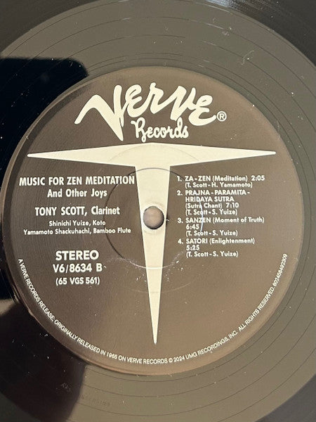 Musc For Zen Meditation - Scott, Tony