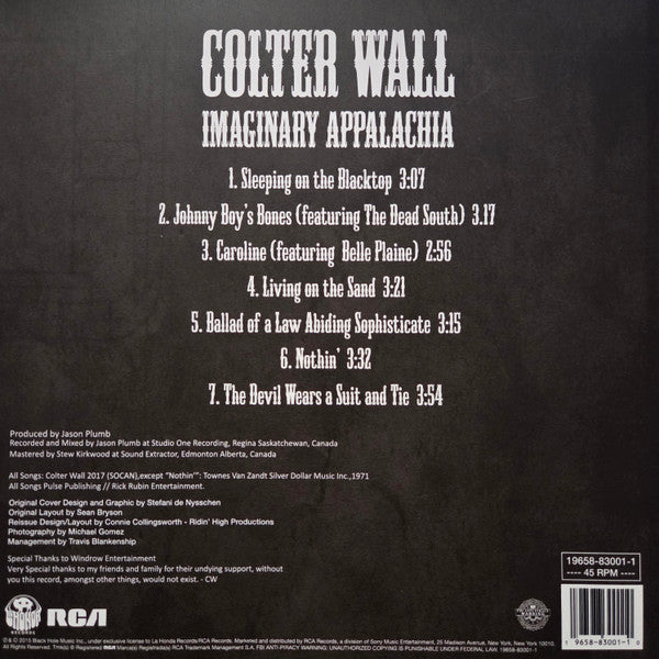 Imaginary Appalachia - Wall, Colter